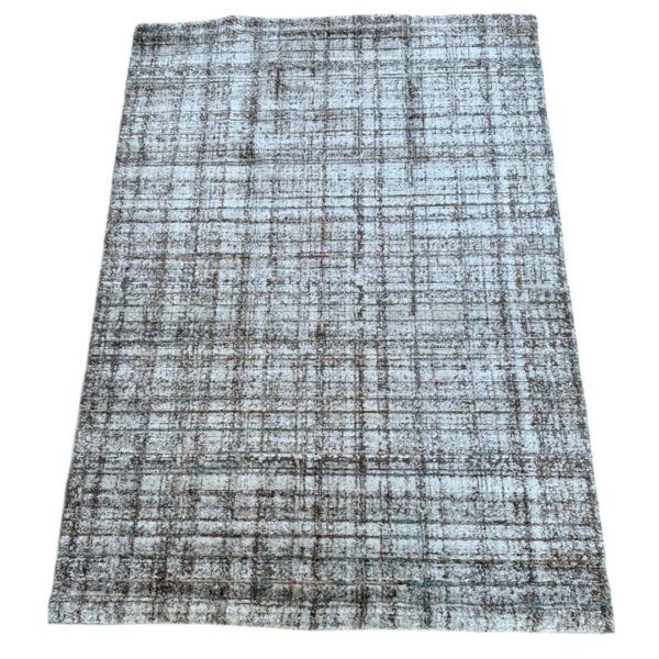 Χαλί Modern Check 160x230 – Γκρι/Καφέ